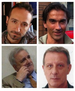 I candidati di Vallerano (Gregori, Manfredi, Poilidori e Rapiti)...