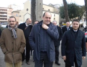 Zingaretti, unica presenza a Viterbo per il centrosinistra