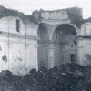 La basilica di San Francesco completamente distrutta