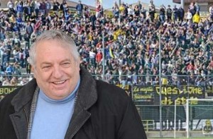 Piero Camilli e la curva gialloblu