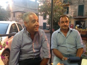Coach Cesare Ferri e il presidente Francesco Marini