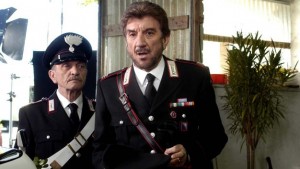Gigi Proietti con Sergio Fiorentini (il mitico brigadiere Cacciapuoti)