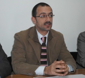 Il segretario provinciale Andrea Egidi