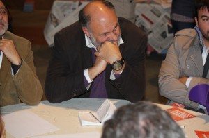 Il consigliere regionale Riccardo Valentini al tavolo sull'ambiente