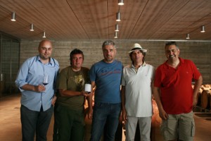 Da sinistra: Davide Tanganelli, Pasquale Pace, Emanuele Pangrazi, Carlo Zucchetti e Nicola Fazzi