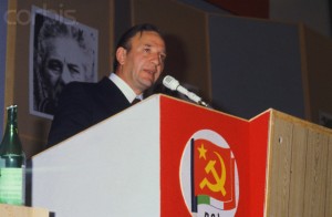 Luigi Petroselli Speaking at Rally