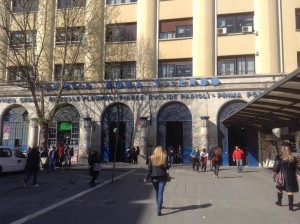 La stazione della Roma Nord a Piazzale Flaminio