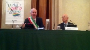 Il consigliere delegato alla Pace Paolo Moricoli