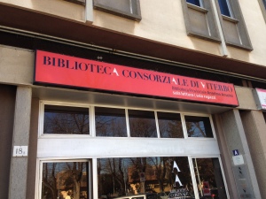 Il consorzio biblioteche in viale Trento