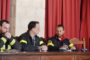 I rappresentanti sindacali dei vigili del fuoco