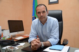 il sindaco Sergio Caci