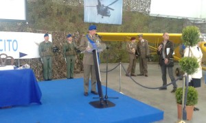 L'intervento del comandante dell'Aves, generale Antonio Bettelli