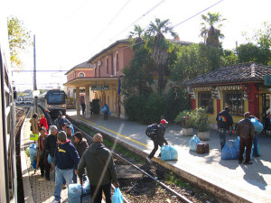 La stazione di Civita Castellana della Roma - Viterbo
