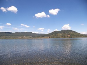 Uno scorcio del lago di Vico