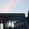 Palazzo papale appena dopo il tramonto