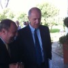 L'ex ministro Passera l'altro giorno a Viterbo