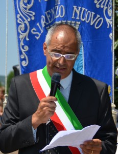 Il sindaco di San Lorenzo Nuovo Massimo Bambini