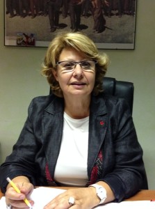 Miranda Perinelli, segretaria della Cgil
