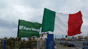 fare verde e bandiera italiana