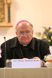 Monsignor Romano Rossi, attuale vescovo di Civita Castellana