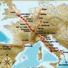 Il lunghissimo percorso della Francigena