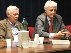 Il sindaco Leonardo Michelini con Gianni Bastianelli, direttore dell'Enit
