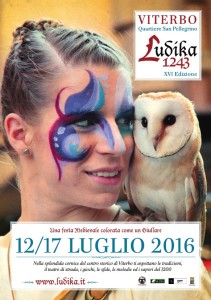 La locandina dell'edizione 2016 di Ludika