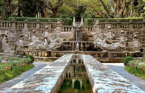 Le fontane di Villa Lante a Bagnaia