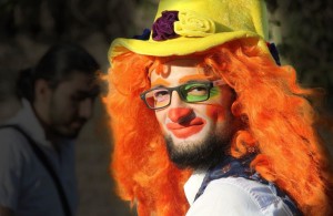 Anas Al Basha, il clown di Aleppo
