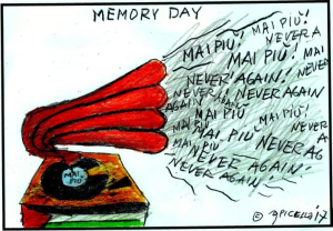 Una vignetta sul Giorno della Memoria