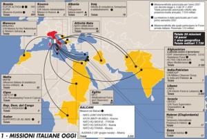 Le missioni italiane all'estero