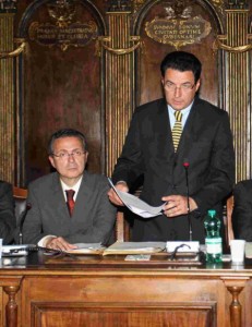 Giancarlo Gabbianelli e Giulio Marini
