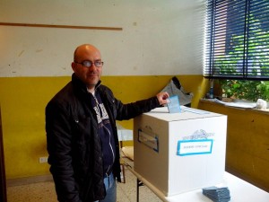 Il voto di Andrea Scaramuccia...