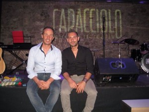 Edoardo Ciocchetti con Carmelo Scarpello