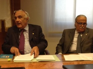Luigi Manganiello e Massimo Caporossi