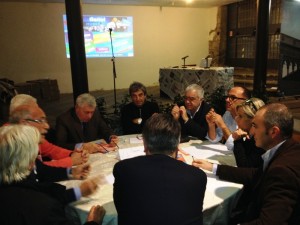 Il sindaco Michelini e l'assessore Delli Iaconi al tavolo sullo sviluppo