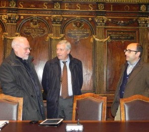 Marco Muller, Leonardo Michelini e Mauro Morucci