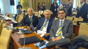 La delegazione viterbese a Baku