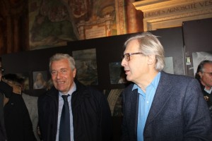 Leonardo Michelini e Vittorio Sgarbi