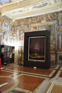 La pietà di Sebastiano Del Piombo esposta a Palazzo dei priori