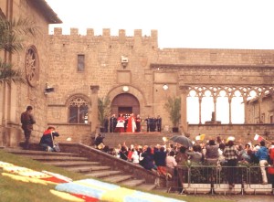 Giovanni Paolo II a palazzo dei Papi