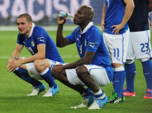 Bonucci e Balotelli: Italia eliminata