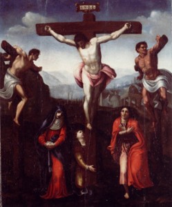 Crocifissione attribuita a Michelangelo