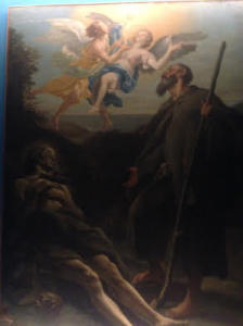 Una delle opere esposte a Palazzo dei priori per Sacro e profano