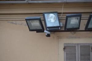 La telecamera installata a piazza Matteotti