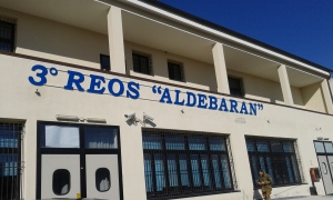 La palazzina dell'Aves che ospita il 3° Reos Aldebaran