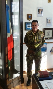 Il colonnello Andrea Di Stasio, comandante dell'Aldebaran