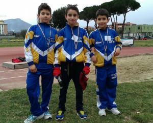 I tre giovanissimi dell'Alto Lazio