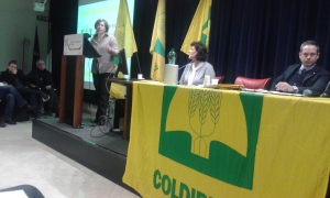 L'onorevole Alessandra Terrosi interviene all'assemblea Coldiretti sull'Imu agricola