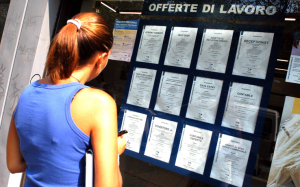 Nel Lazio oltre la metà degli under 30 è senza lavoro